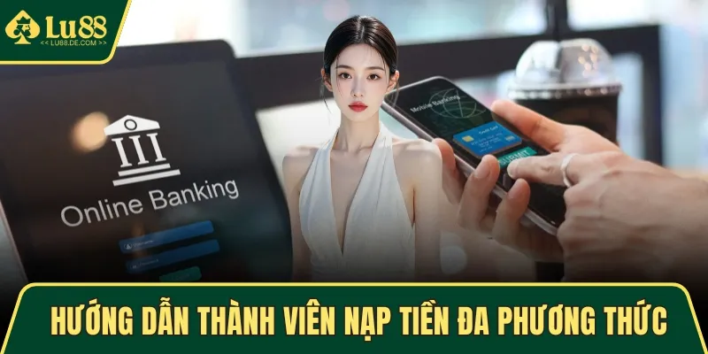 TRANG CHỦ 13 Hướng dẫn thành viên nạp tiền đa phương thức