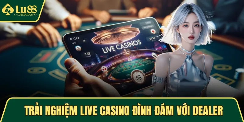 TRANG CHỦ 9 Trải nghiệm live casino đình đám với dealer nóng bỏng